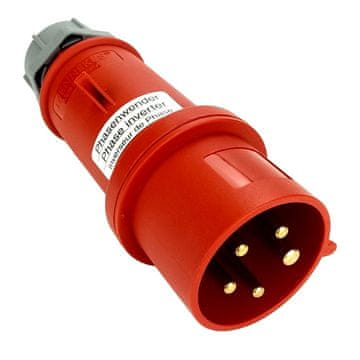 shumee ProTOP vtič 32A 5p 6h 400V IP44 2-delni z inverterjem faze 3322 MENNEKES 5530