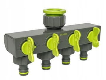 shumee 4-smerni razdelilnik z ventili LE-03033K BRADAS 3461