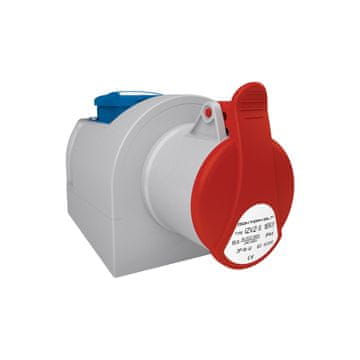 shumee Nadometna vtičnica 16A/5P + 230V/16A IZVZ-S 1653 DV 6352