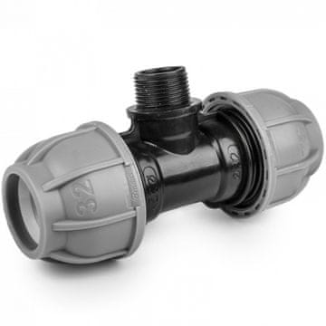 Bradas T-kos za PE cev 32MM / GZ 1" / 32MM PN10 Priključek za vrtni sistem