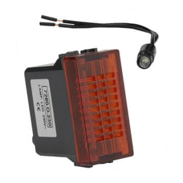 shumee ORANŽNA LED indikatorska svetilka 230V Marlanvil 2116