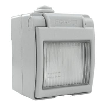 shumee Enojno nadometno stikalo za luč IP55 hermetično sivo stikalo 1570,00 ML 4114