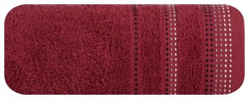 shumee Ręcznik Pola 30x50 20 bordowy frotte 500 g/m2