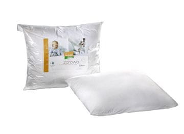 shumee Poduszka antyalergiczna 40x40 Hollofil Allerban 0,21 kg biała ze środkiem przeciwdziałającym rozwojowi roztoczy grzybów i bakterii