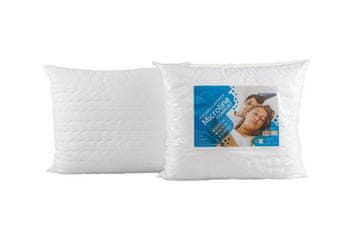 shumee Poduszka antyalergiczna 70x80 Microline Comfort biała 900 g 100% mikrofibra z zamkiem