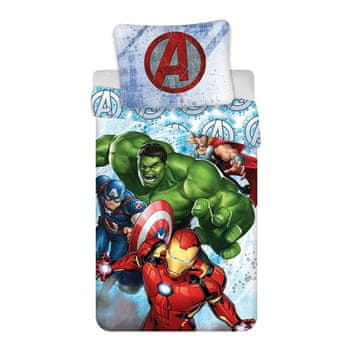 shumee Pościel 140x200 Avengers Heroes Kapitan Ameryka poszewka 70x90