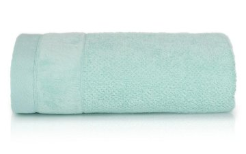 shumee Ręcznik Vito 70x140 turkusowy jasny miętowy frotte bawełniany 550g/m2