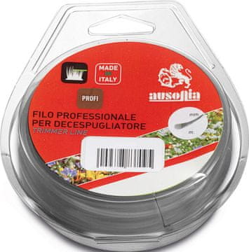 Ausonia 83710 nitka za kosilnice - okrogla 3 mm x 15m