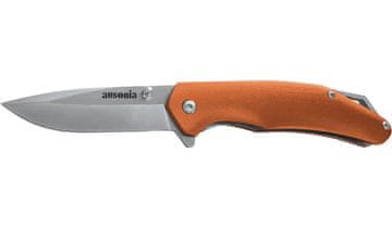 Ausonia 26156 zložljiv žepni nož, oranžen alu ročaj, 20cm