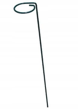 shumee Podpora za rastline 3x90cm Jeklena, prašno barvana zelena