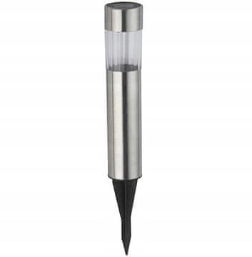 shumee Sončna vrtna svetilka, LED, cev, 30 cm