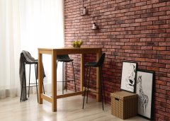 shumee Dekorativna mavčna stenska ploščica 22,5×7,5 cm 0,4 m2 imitacija naravnega kamna