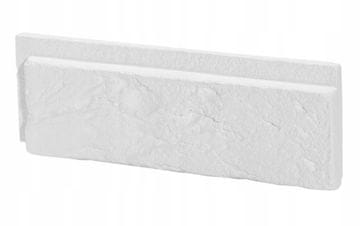 Stegu Mavčne stenske ploščice s fugo 22,2x7,4cm 0,49 m² Bela dekorativna opeka za notranjost