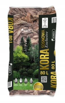 Sobex Lubje vrtnega bora, debeline 50-120 mm, 80L, dekorativno