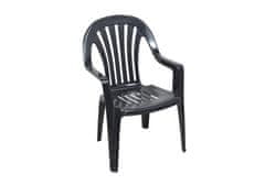 shumee Vrtni stol Rubin iz grafita iz plastike