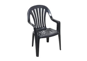 shumee Vrtni stol Rubin iz grafita iz plastike