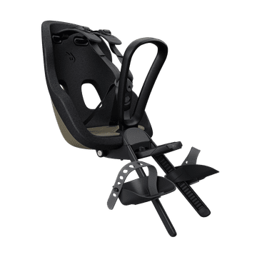 Thule Yepp Nexxt 2 mini otroški sedež za kolo, nameščen spredaj, rjavo-zelen