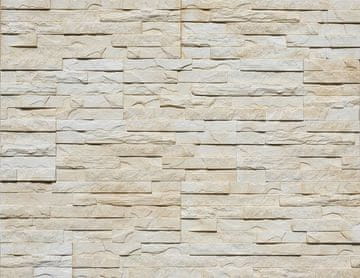 Stegu Mavčne stenske ploščice 38,5×13 cm 0,40 m2 kremne barve, dekorativne