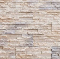 shumee Dekorativne mavčne stenske ploščice 38,5x13cm 0,4m2 Bež imitacija kamna