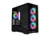 Vector V100 MINI računalniško ohišje, Micro-ATX, kaljeno steklo, črno (G99.V100RMIX.00)