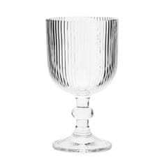 Altom Steklena skodelica s pecljem, prozorna, 370 ml, 1 kos. Selena