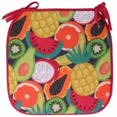 Koopman Blazina za vrtni stol 38x38 cm, vodoodporna, z vzorcem sadja