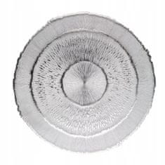 Altom Podloga za krožnike, žarki, srebrna, 38 cm, 1 kos.