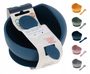 shumee Silikonski prisesek za otroke za hranjenje z žličko, 1 kos.