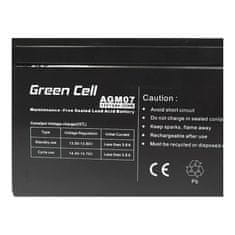 Green Cell Nadomestna baterija AGM07 12V/12Ah