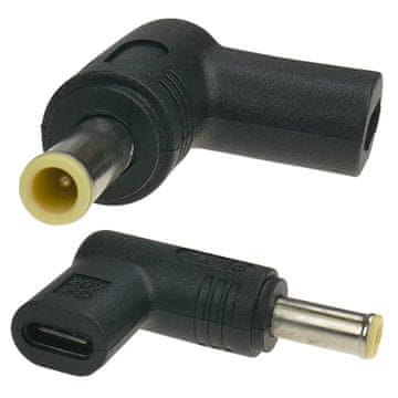 shumee USB-C adapter za napajanje prenosnika s 5,5 x 3,0 mm + pin vtičnico