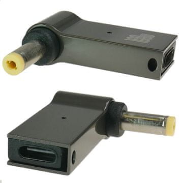shumee USB-C adapter za napajanje prenosnika s 4,8 x 1,7 mm vtičnico