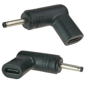 shumee USB-C adapter za napajanje prenosnika s 3,0 x 1,0 mm vtičnico