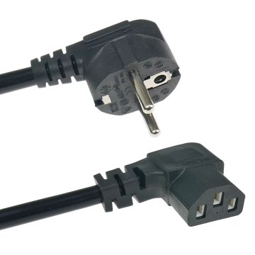 shumee Napajalni kabel 230 V | C13 | kotni | 1,8 m