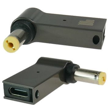 shumee USB-C adapter za napajanje prenosnika s 5,5 x 1,7 mm vtičnico