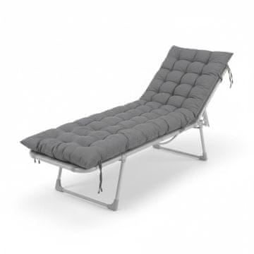 Northix Prešita blazina za vrtno klop z vezmi, debelo oblazinjenje za udobje in stabilnost