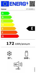 Heinner Prosto stoječ hladilnik z zamrzovalnikom HF-H2206E++