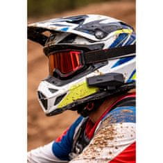 Farrot Motoristični interkom MESH, Bluetooth 5.4, komunikacijski sistem za 2 osebi, skupina 8 oseb, ANC, hitrost do 160 km/h, doseg do 8000 m, za čelado, aplikacija