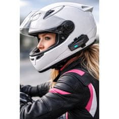 Farrot Motoristični interkom MESH, Bluetooth 5.4, komunikacijski sistem za do 8 oseb, ANC, hitrost do 160 km/h, domet do 8000 m, za čelado, aplikacija