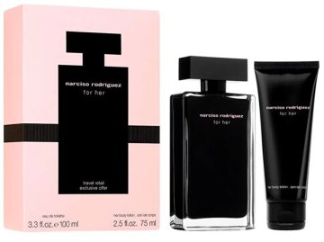 Narciso Rodriguez Za njo - EDT 100 ml + losjon za telo 75 ml