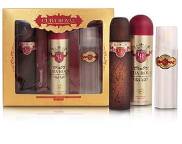 Royal - EDT 100 ml + dezodorant v spreju 200 ml + voda po britju 100 ml