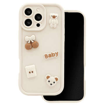 Onasi Baby 3D silikonski ovitek za iPhone 17 Pro Max / iPhone 18 Pro Max
