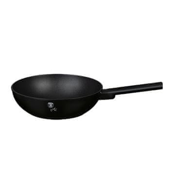 Berlingerhaus WOK ponev s titanovo površino in pokrovom BH-7091 28 cm Monaco Collection