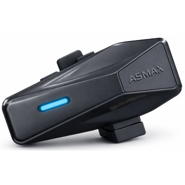 Farrot Motoristični interkom MESH, Bluetooth 5.4, komunikacijski sistem za do 8 oseb, ANC, hitrost do 160 km/h, domet do 8000 m, za čelado, aplikacija