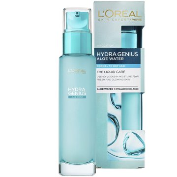 Loreal Paris Vlažilna dnevna nega za normalno do suho kožo Hydra Genius (Liquid Care Daily Moisturiser) 70 ml