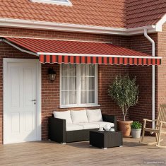 Vidaxl Solarna električna tenda 5 x 3 m