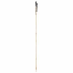 Vidaxl Drsna vrata Naravna 100 x 208 cm Trdna borovina