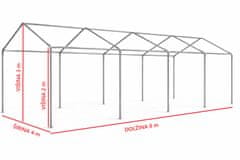 Greenline Prireditveni šotor 4x8 m