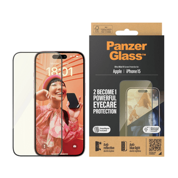 PanzerGlass Iphone 15 UWF+ABL+AR zaščitno steklo