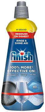 Finish Rinse & Shine Aid Lemon sredstvo za izpiranje in lesk, 400ml