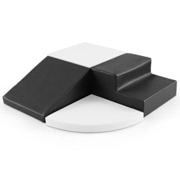 Northix Komplet penaste igralne plošče 4-delni, EPE pena, PU usnje, plezanje in drsenje